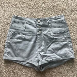 Refuge High Waist Gray Shorts